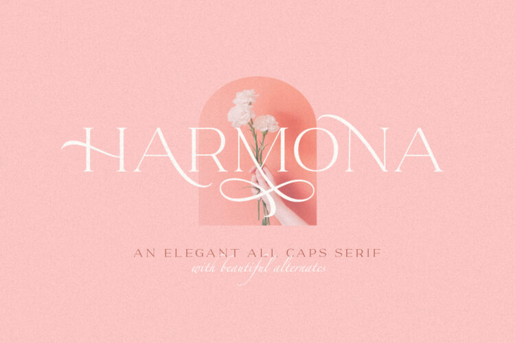 Harmona - Elegant All Caps Serif