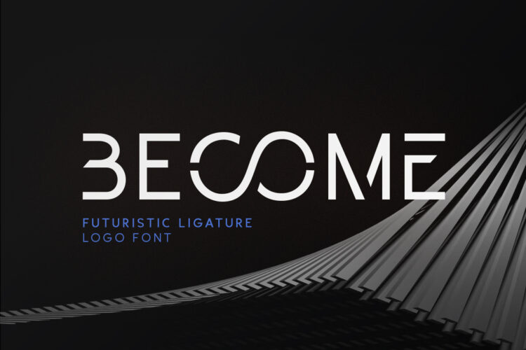 Become - Ligature Logo Font