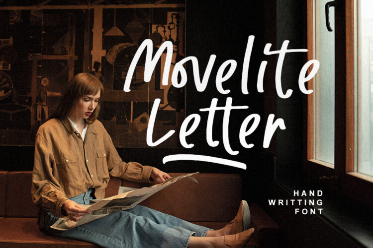 Movelite - Bold Handwriting Font