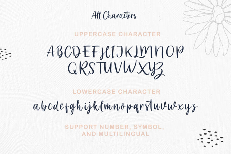 Renedetta - Lovely Script Font - Image 3