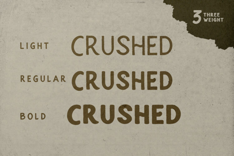 Crushed - Handmade Sans Family - Image 6