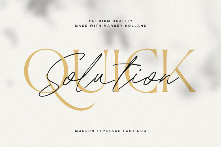 Marney Holland - Stylish Font Duo - Image 7