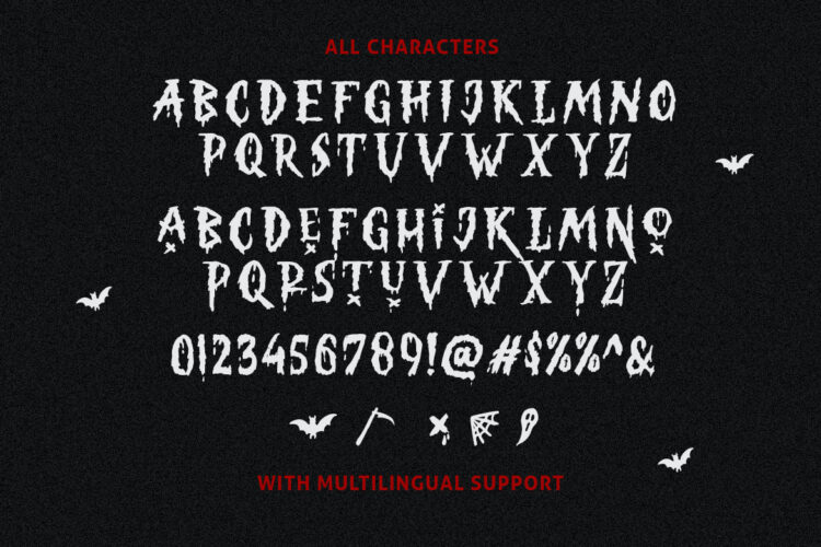 Spooky Trick - Creepy Halloween Font - Image 8