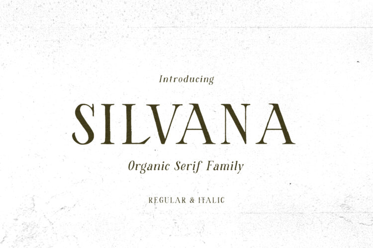 Silvana - Organic Serif