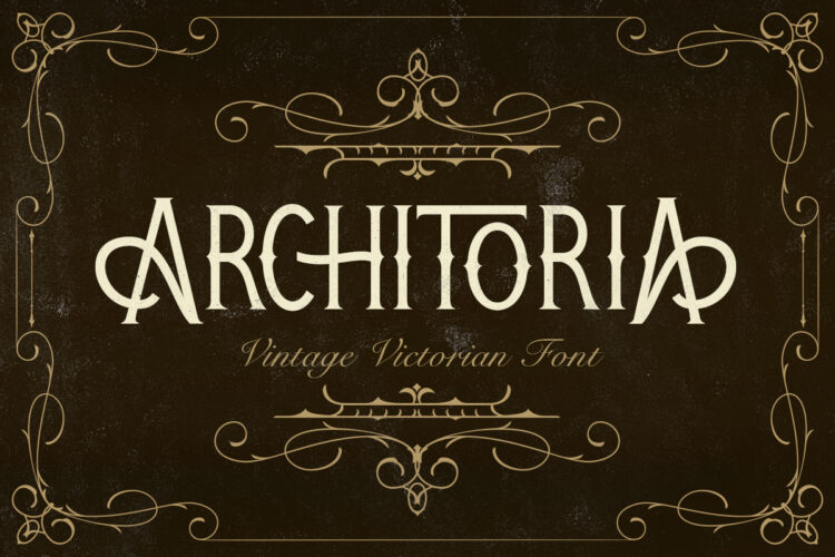 Architoria - Vintage Victorian Font