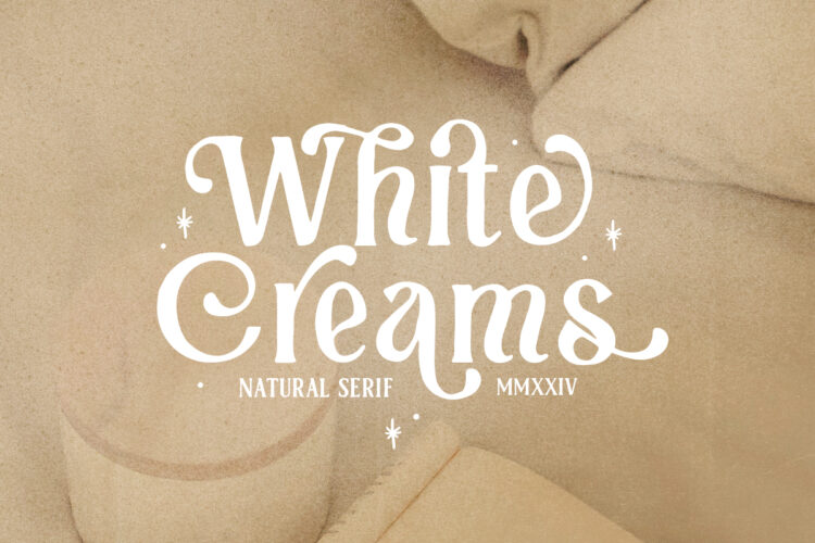 White Creams - Natural Serif