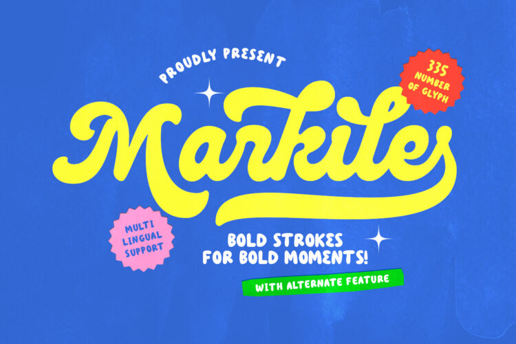 Markile - Bold Rounded Script