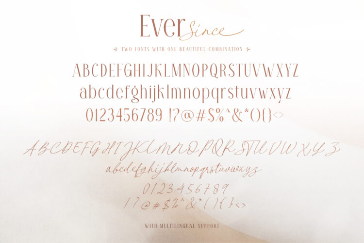 Ever Since - Glamour Font Duo - Image 7