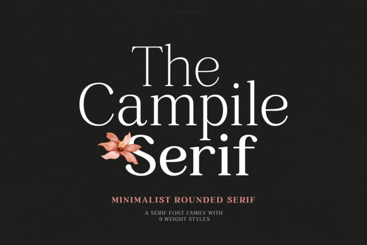 Campile - Minimalist Rounded Serif