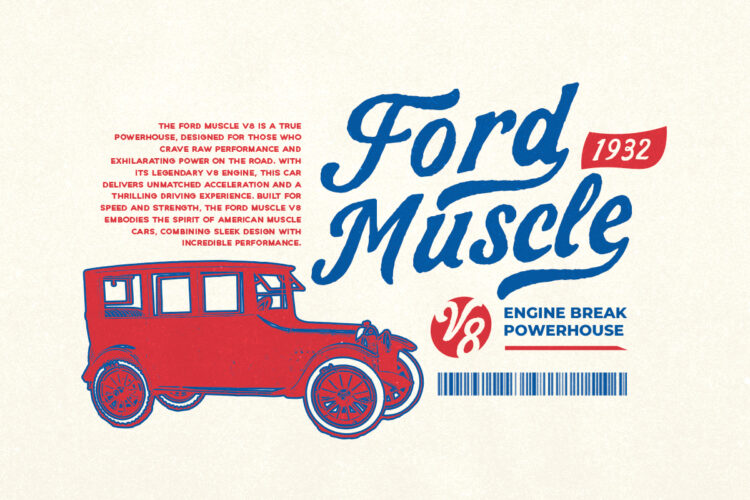 American Route - Rough Bold Font - Image 6