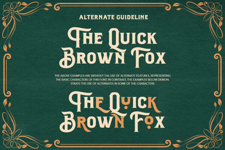 Antique Hard - Bold Vintage Font - Image 9
