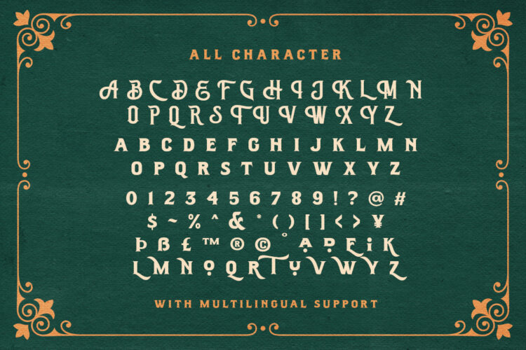 Antique Hard - Bold Vintage Font - Image 10