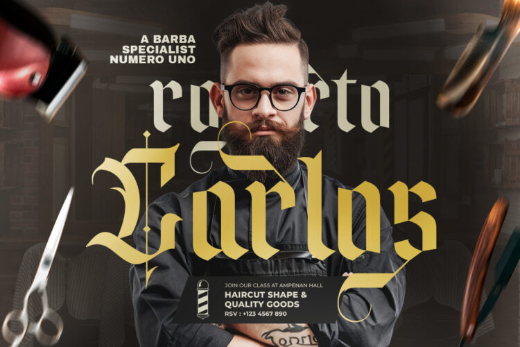 Silent Black - Stylish Blackletter - Image 4