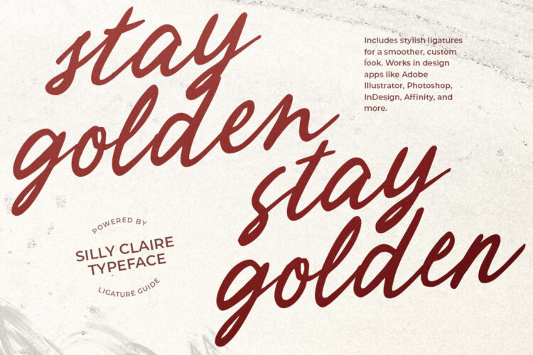 Silly Claire - Bold Handwritten - Image 8