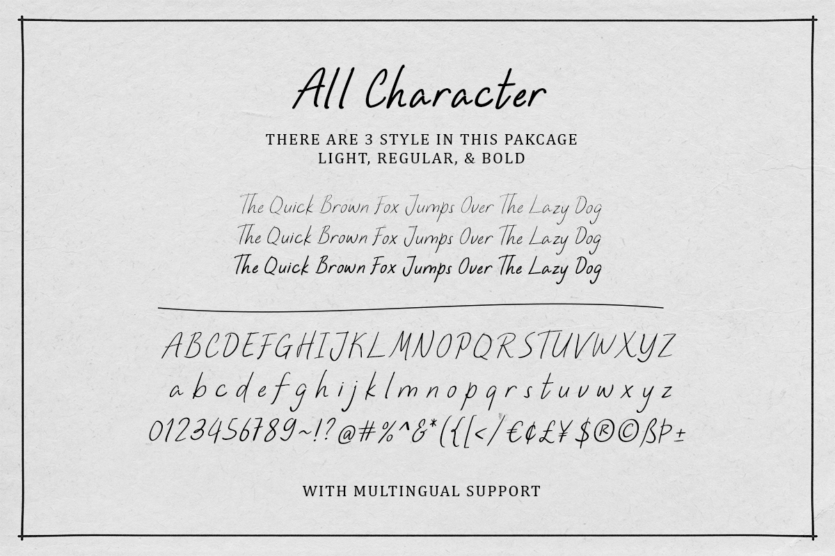 Sound of Letter - Handwritten Fonts - Image 9