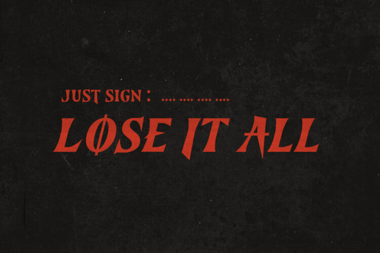 Bone Slayer - Creepy Bold Font - Image 4