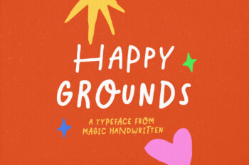 Happy Grounds - Quote Font