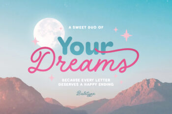 Your Dreams - Soft Font Duo