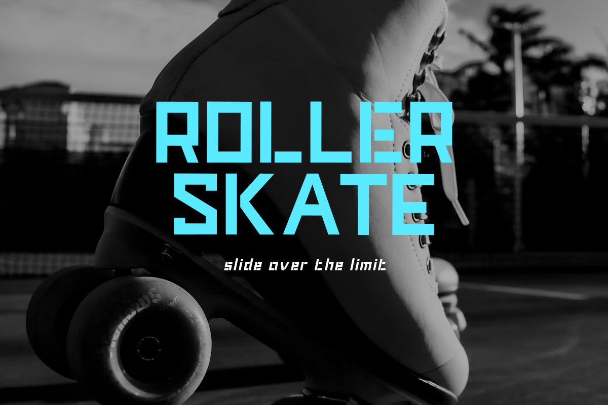 Space Town - Stencil Logo Font - Image 5