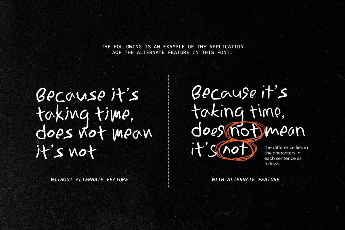 Stiff Ballpoint - Messy Handwritten - Image 5