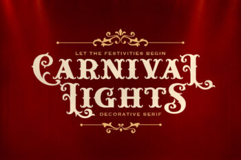 Carnival Lights - Decorative Serif