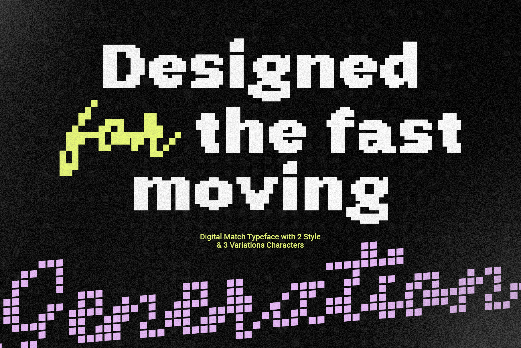 Digital Match - Pixel Font Duo - Image 3