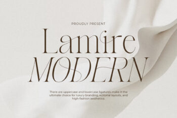 Lamire Modern - Light Ligature Serif