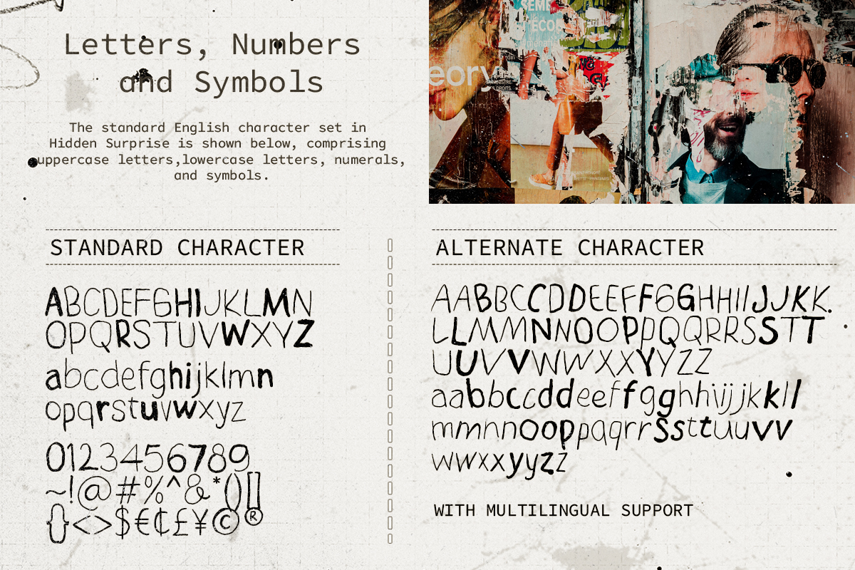 Hidden Surprise - Irregular Font - Image 9