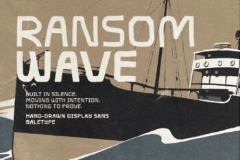 Ransom Wave - Display Sans
