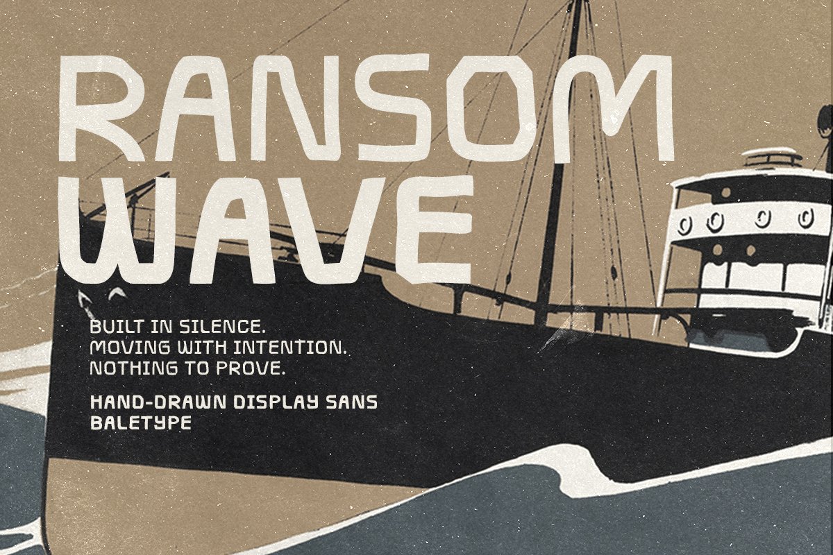 Ransom Wave - Display Sans